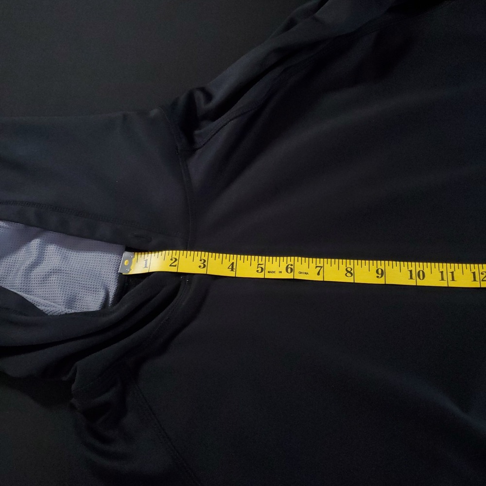 Russell Athletic Fusion Knit Full Zip Hoodie‎ Sweatshirt Mens Size XL Black Dri - Picture 5 of 15